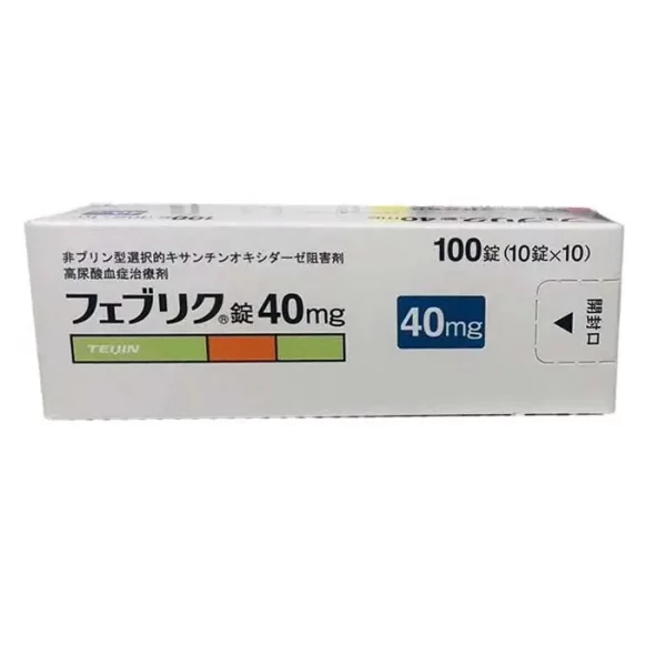 日本帝人痛风40mg
