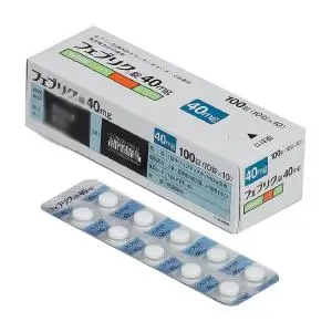 日本帝人痛风40mg